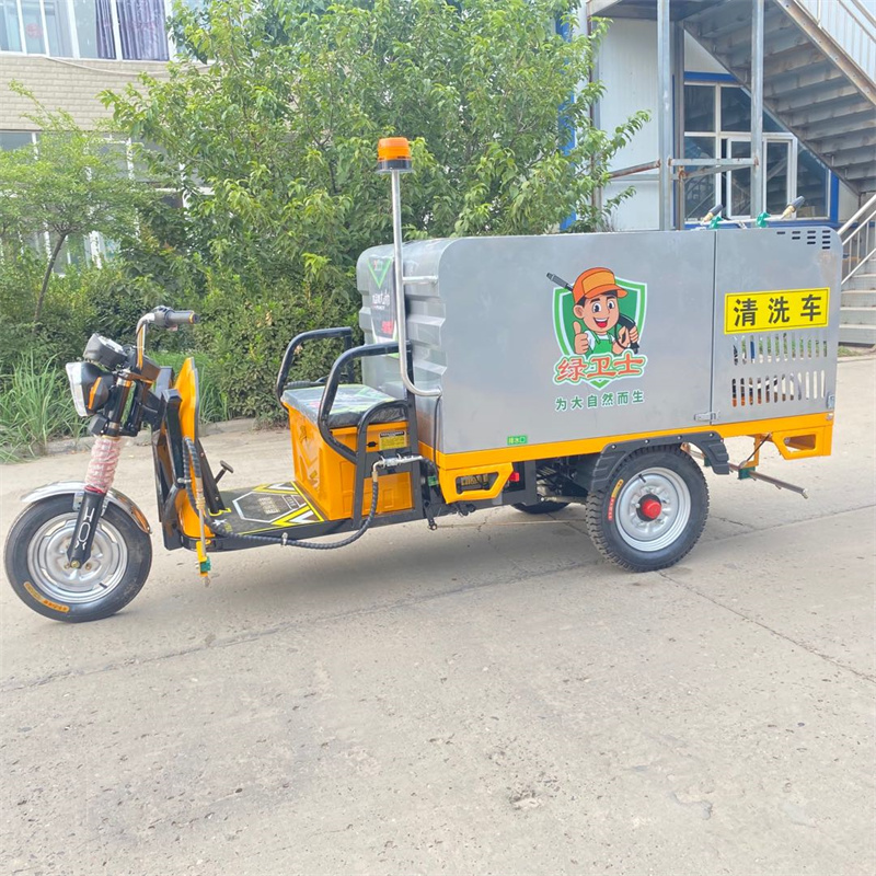 洛阳电动高压冲洗车CX700A（不锈钢箱体）