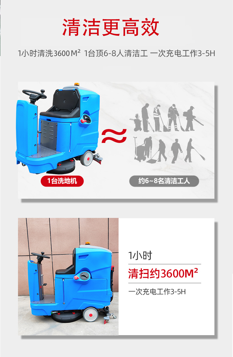 洛阳驾驶式洗地机更适合用在高铁站