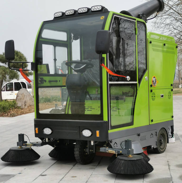 洛阳道路清洁广泛应用电动环卫清扫车
